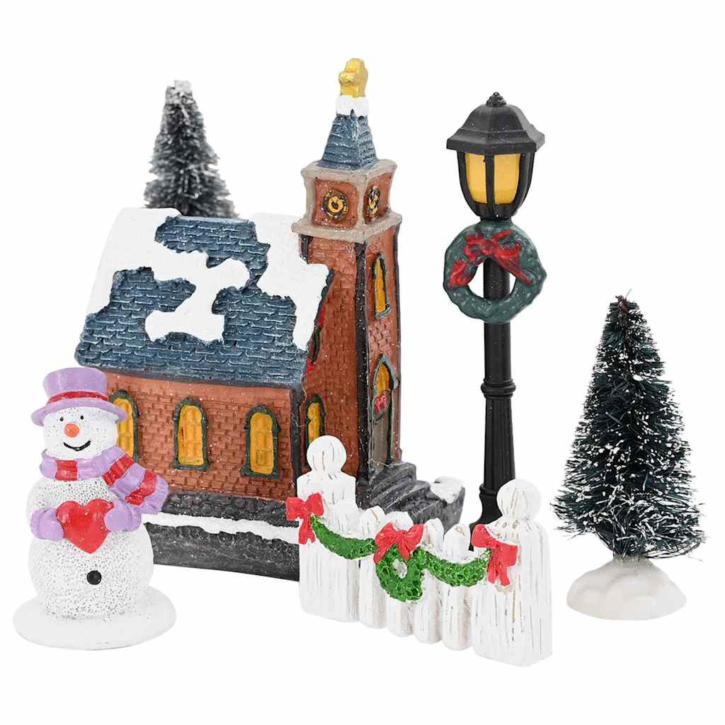 Jule Borddekoration Flerfarvet Har resin, plast