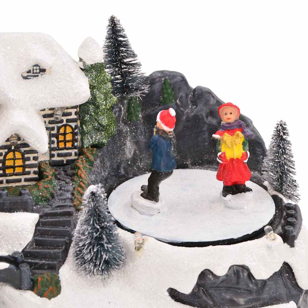 Juleborddekoration Flerfarvet 16 x 11,5 x 13 cm Plastik