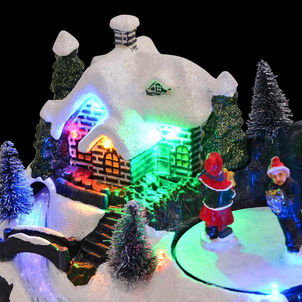 Juleborddekoration Flerfarvet 16 x 11,5 x 13 cm Plastik