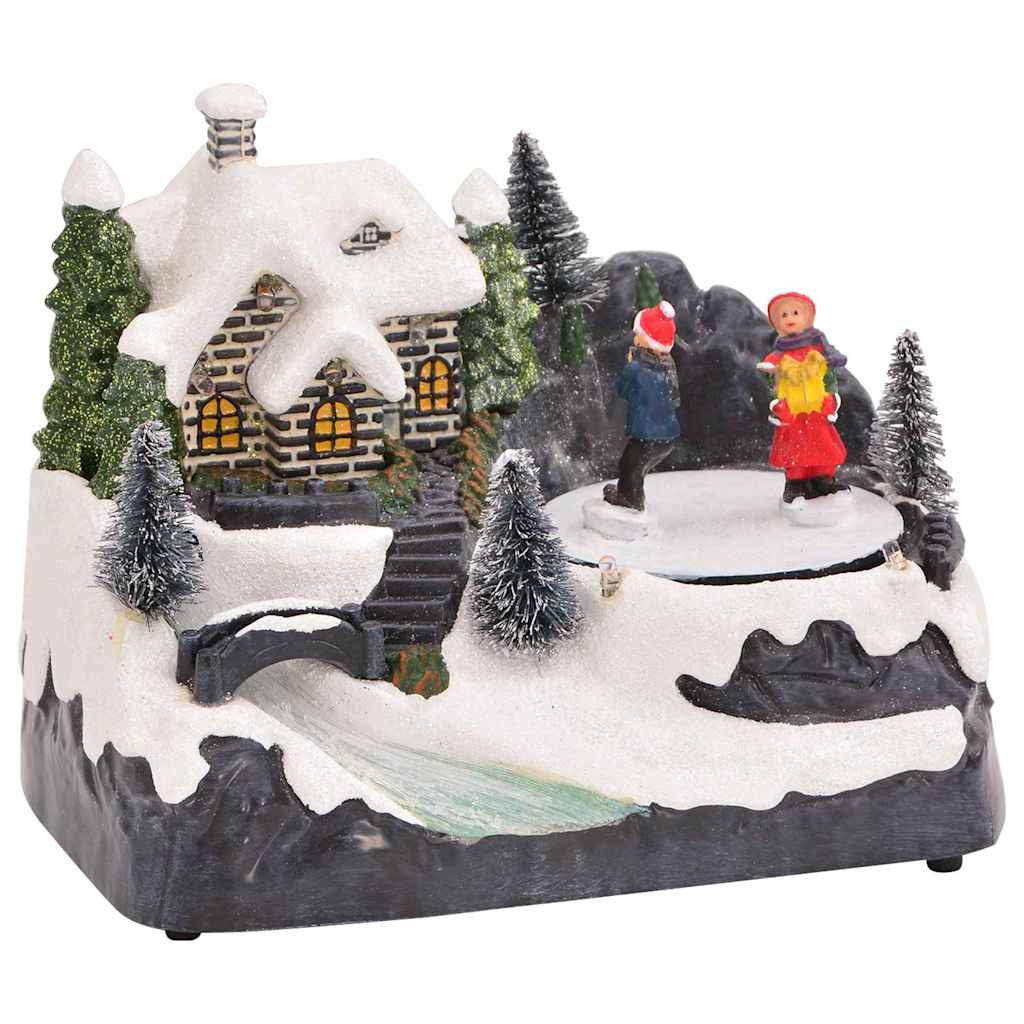 Juleborddekoration Flerfarvet 16 x 11,5 x 13 cm Plastik