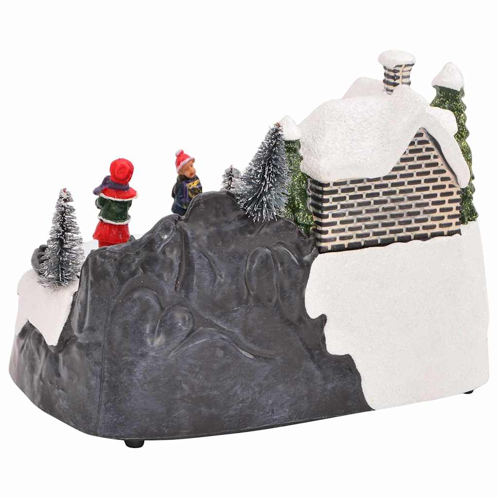 Juleborddekoration Flerfarvet 16 x 11,5 x 13 cm Plastik