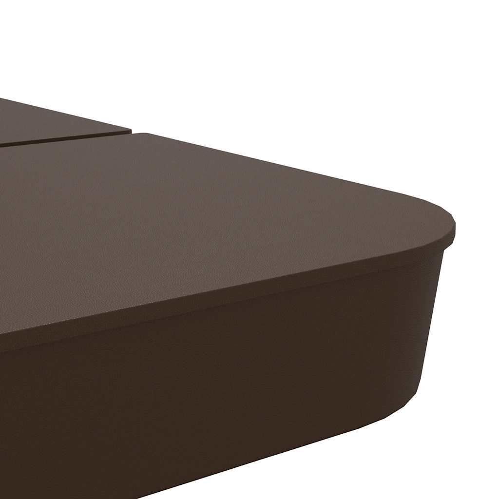 4 dele parasolbund til parasolfod 100 kg PP