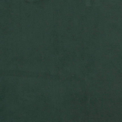 springmadras med pocketfjedre medium 100x220x20 cm fløjl mørkegrøn