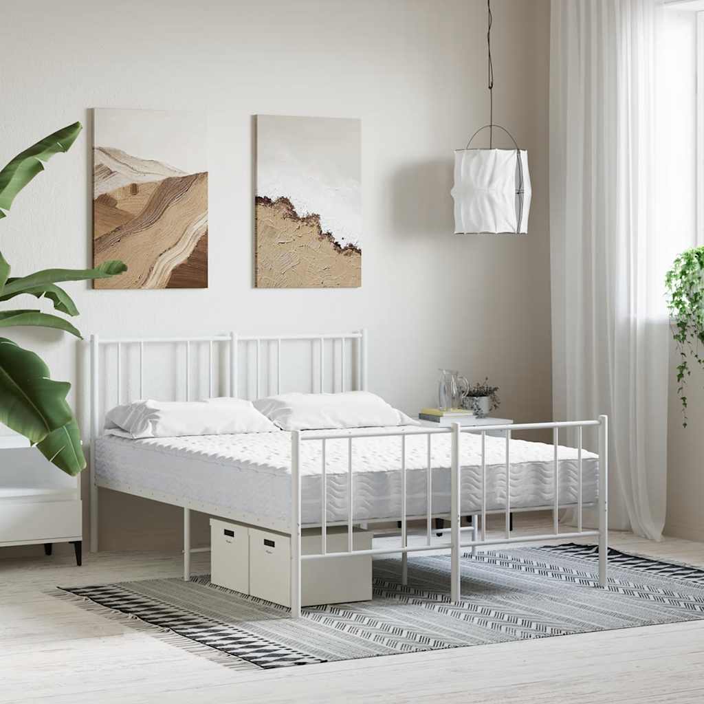 skummadras 140x210 cm hårdhed H2 H3 hvid
