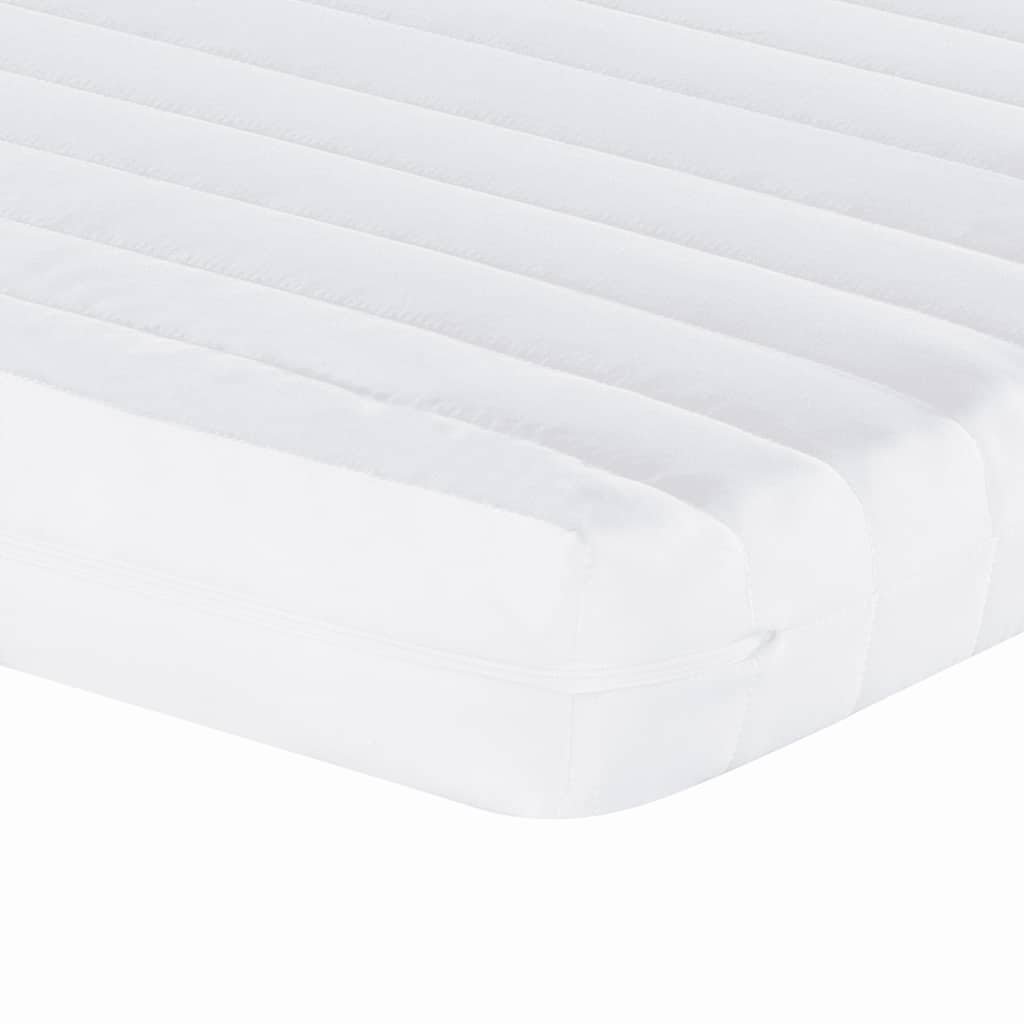 skummadras 80x210 cm 7 zoner hårdhed 20 ILD hvid
