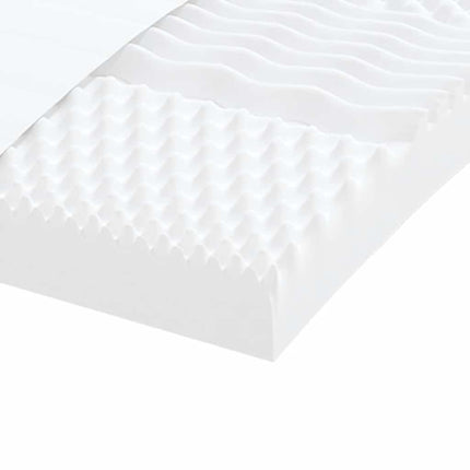 skummadras 160x220 cm 7 zoner hårdhed 20 ILD hvid