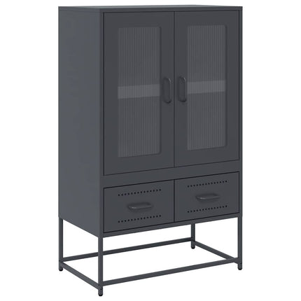 skab 68x39x111,5 cm stål antracitgrå