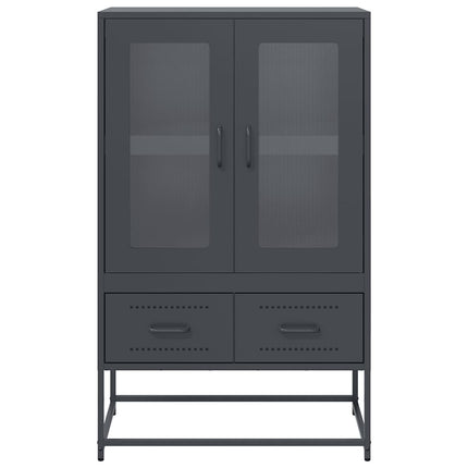 skab 68x39x111,5 cm stål antracitgrå