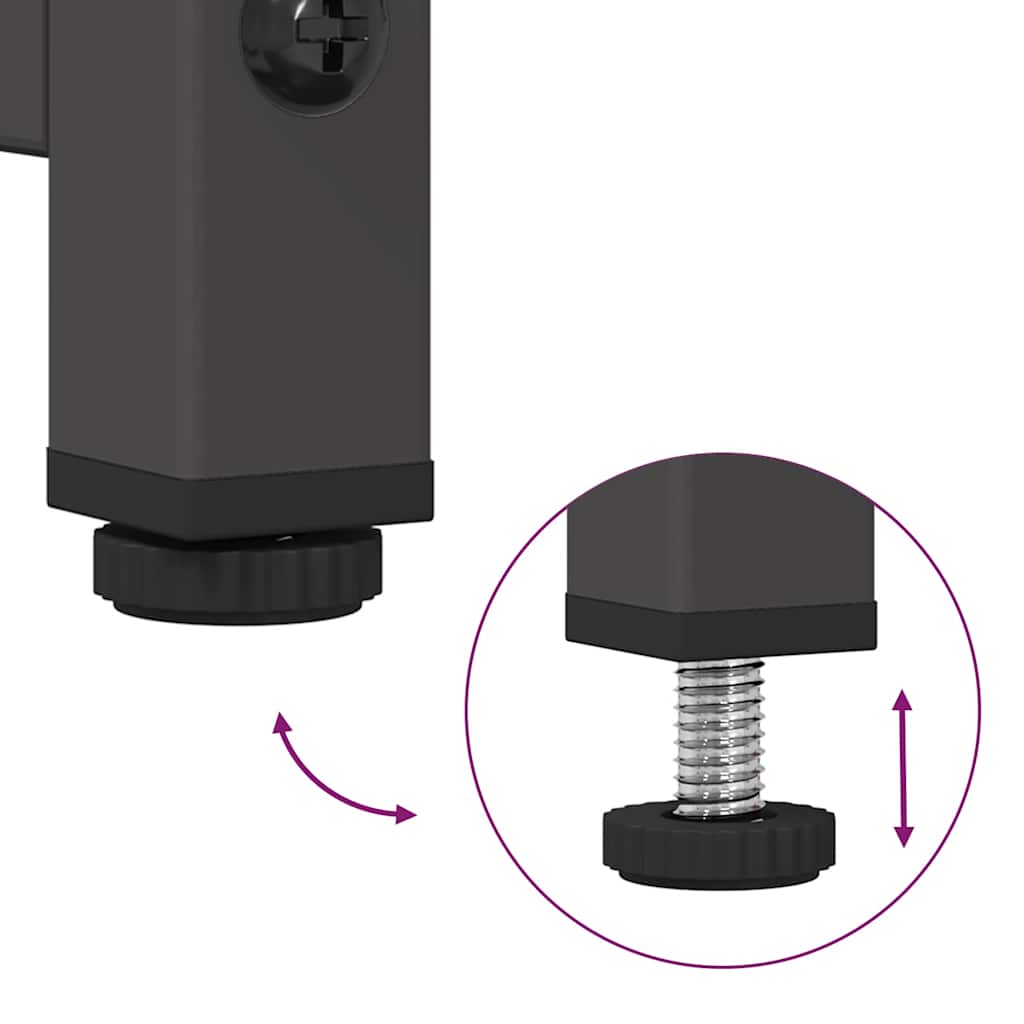 skænk 36x39x107 cm koldvalset stål