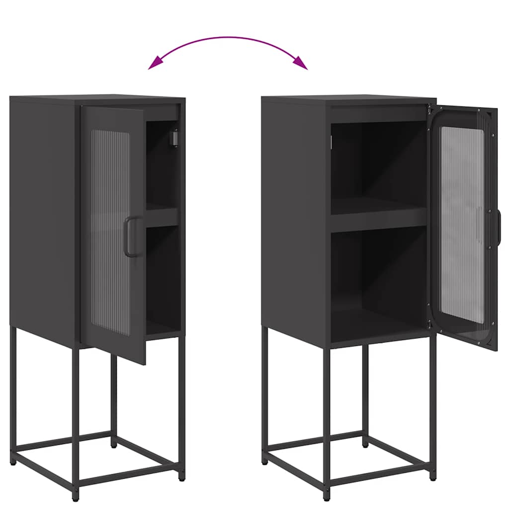 skænk 36x39x107 cm koldvalset stål
