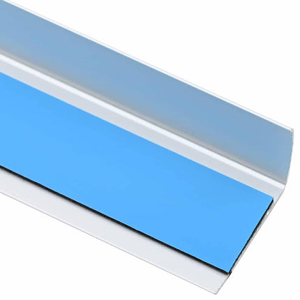 Trinkantprofiler 10 pcs Sølv 67 x 3 x 2 cm Aluminium
