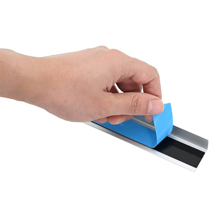 Trinkantprofiler 10 pcs Sølv 67 x 3 x 2 cm Aluminium