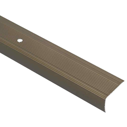 Trinkantprofiler 10 pcs Brun 67 x 3 x 2 cm Aluminium