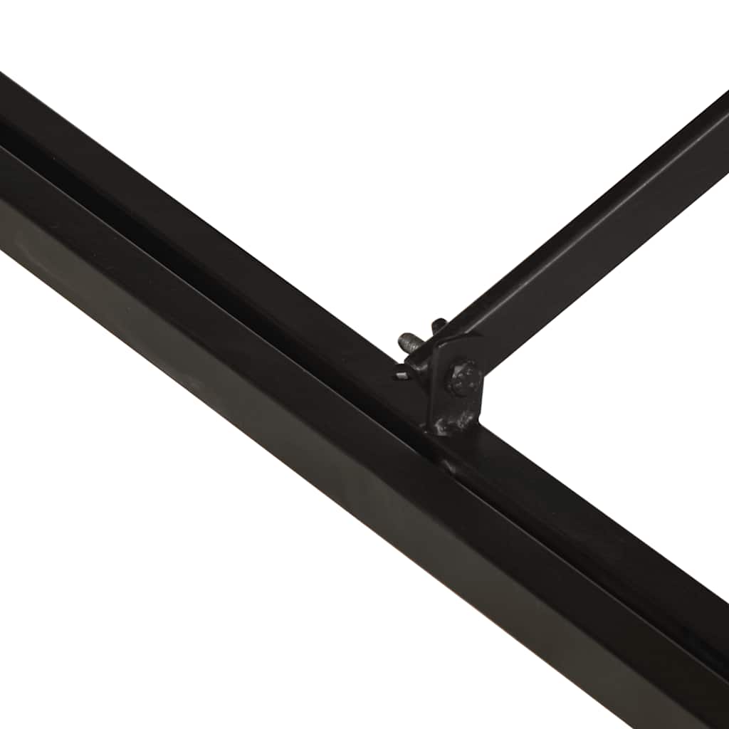 sofabord 100x100x35 cm massivt ru mangotræ