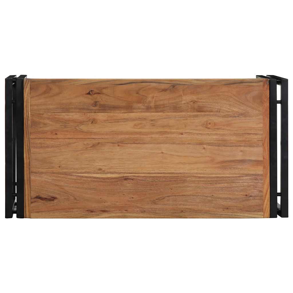 sofabord 80x40x35 cm massivt akacietræ