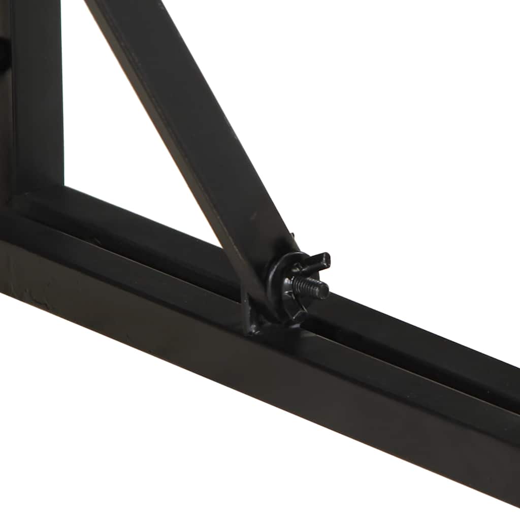 sofabord 40x40x35 cm massivt genbrugstræ flerfarvet