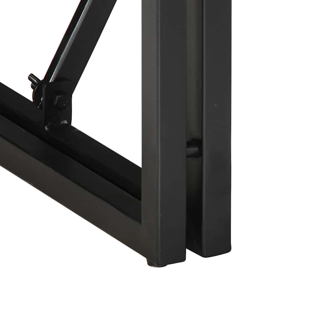 sofabord 40x40x35 cm massivt genbrugstræ flerfarvet