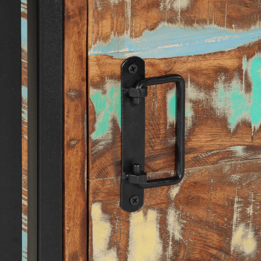 sengebord 40x40x59 cm massivt genbrugstræ