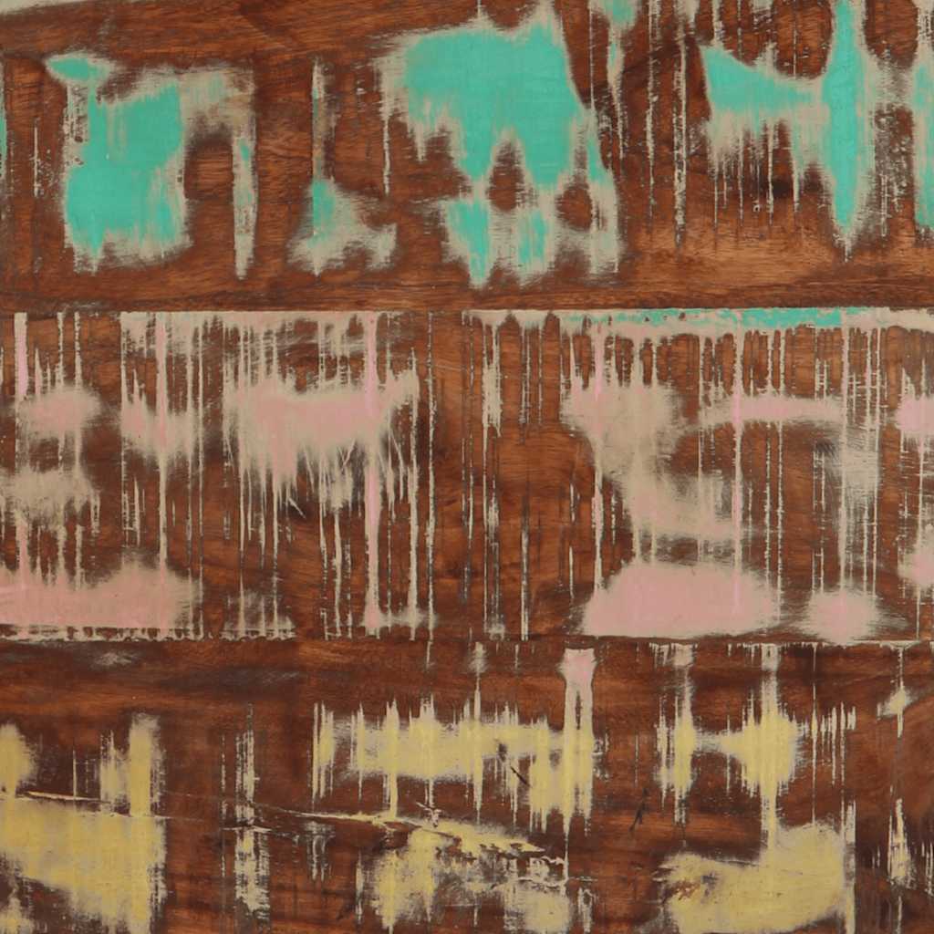 sengebord 40x40x59 cm massivt genbrugstræ