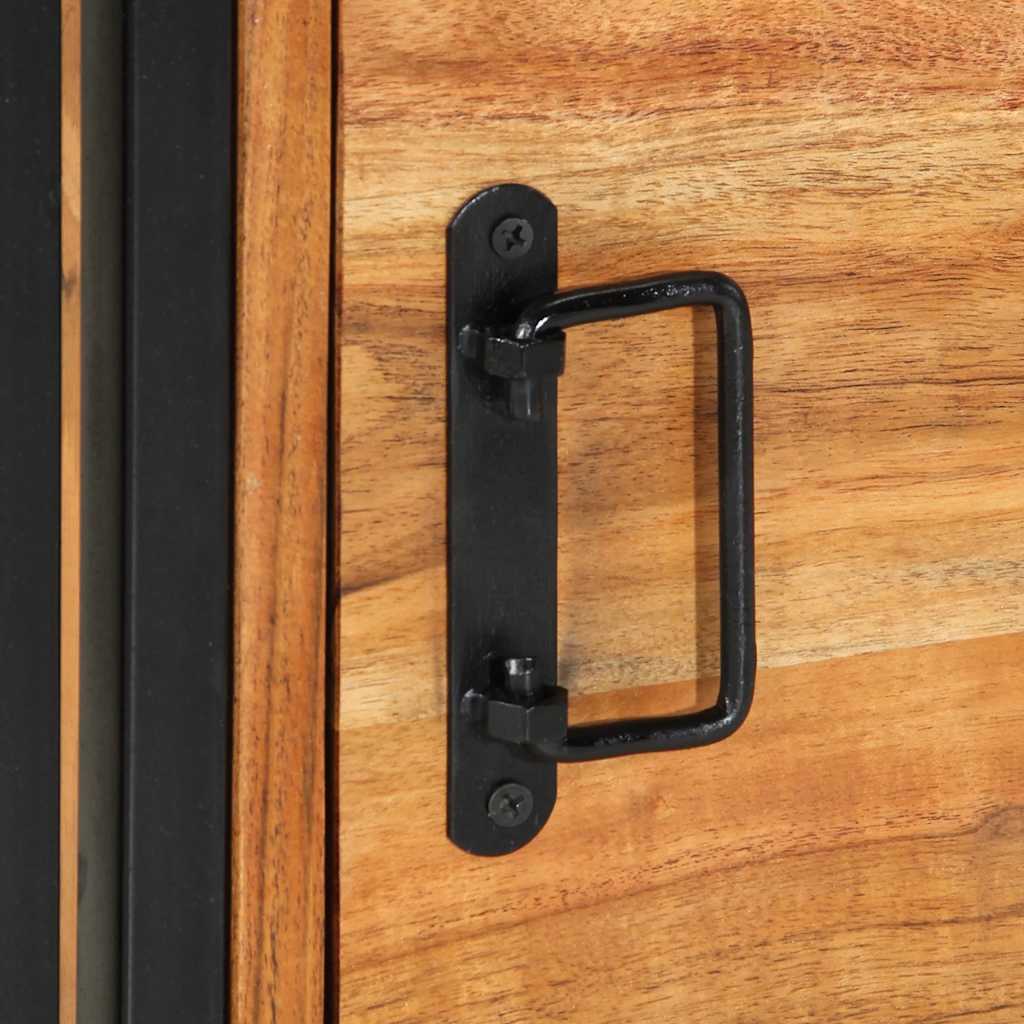 sengebord 40x40x59 cm massivt akacietræ