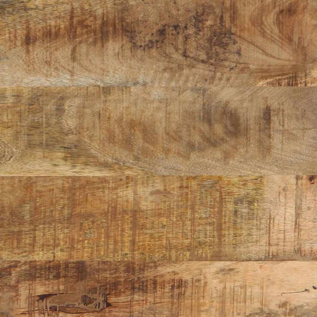 sengebord 40x40x50 cm massivt ru mangotræ