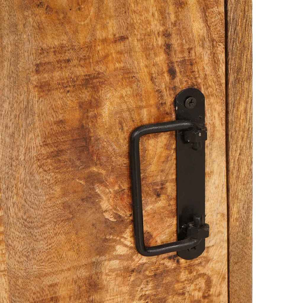 Sengebord 2 pcs Brun 35 x 33 x 48 cm Massivt mangotræ