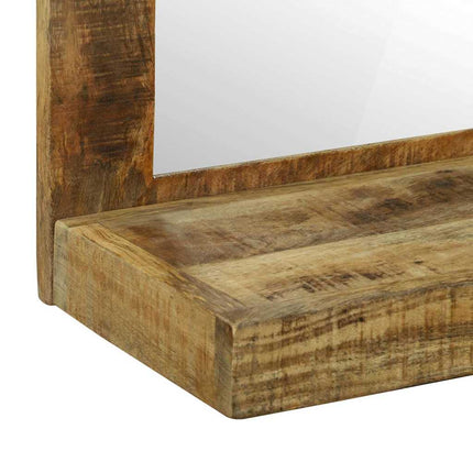 Badeværelsesspejl Brun 50 x 22 x 70 cm Massivt mangotræ