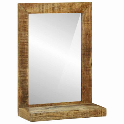 Badeværelsesspejl Brun 50 x 22 x 70 cm Massivt mangotræ