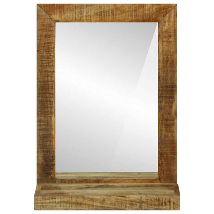 Badeværelsesspejl Brun 50 x 22 x 70 cm Massivt mangotræ