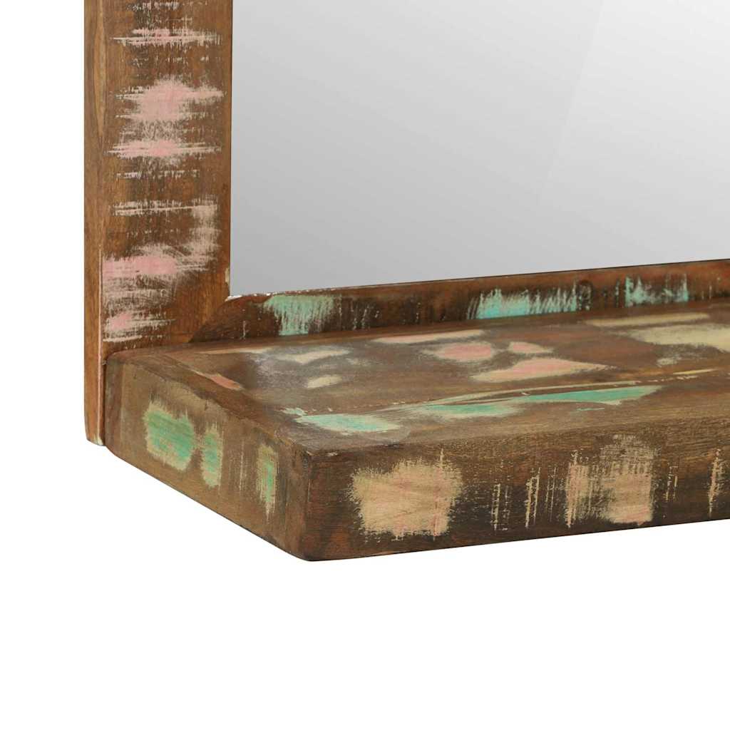 Badeværelsesspejl Brun 50 x 22 x 70 cm Solid Genbrugs Wood