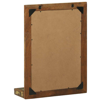 Badeværelsesspejl Brun 50 x 22 x 70 cm Solid genbrugs træ