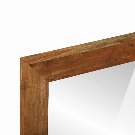 Badeværelsesspejl Brun 50 x 22 x 70 cm Massivt Akacietræ