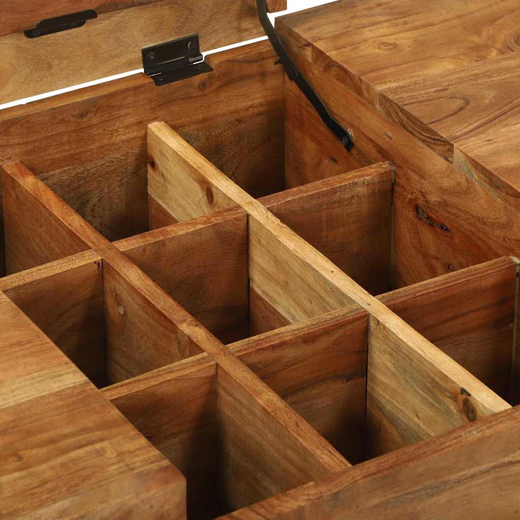 Soveværelsessminkeborde Brun 90 x 50 x 75 cm Massivt akacietræ