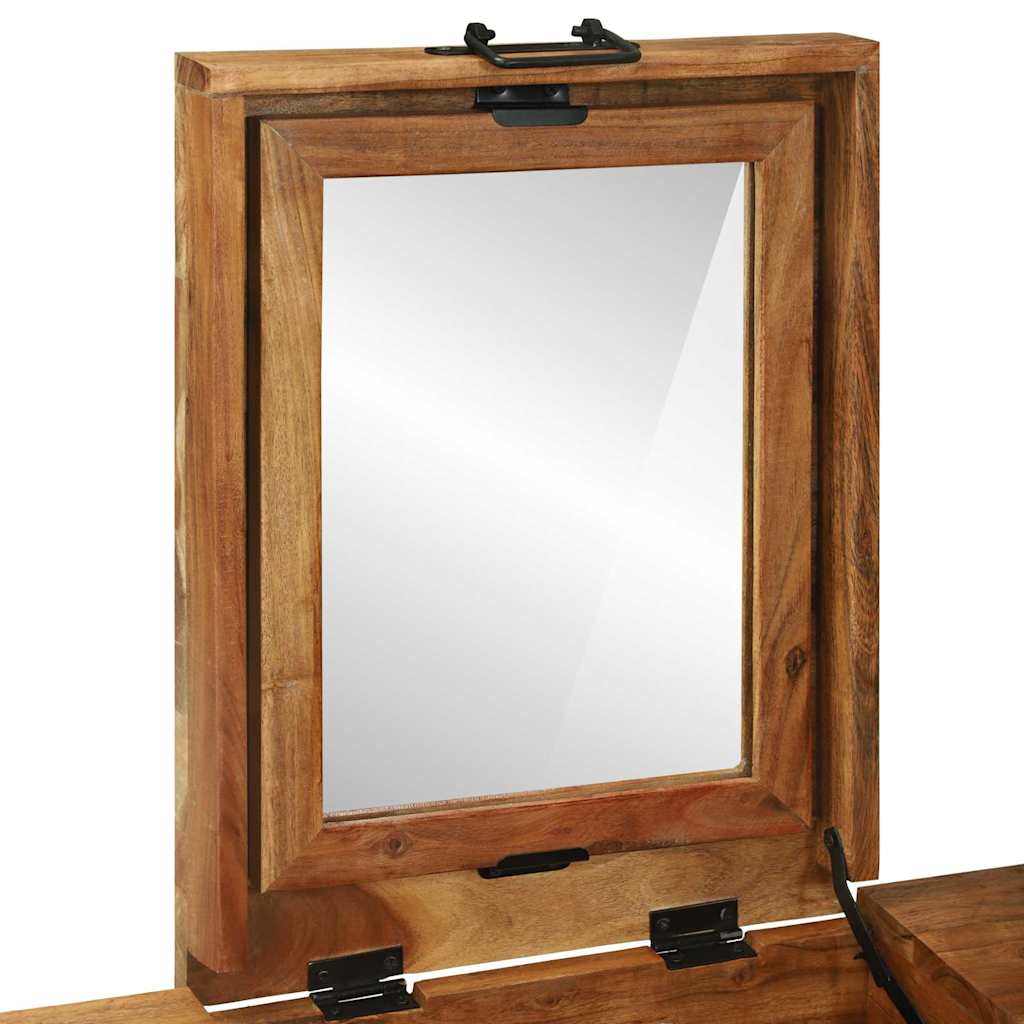 Soveværelsessminkeborde Brun 90 x 50 x 75 cm Massivt akacietræ