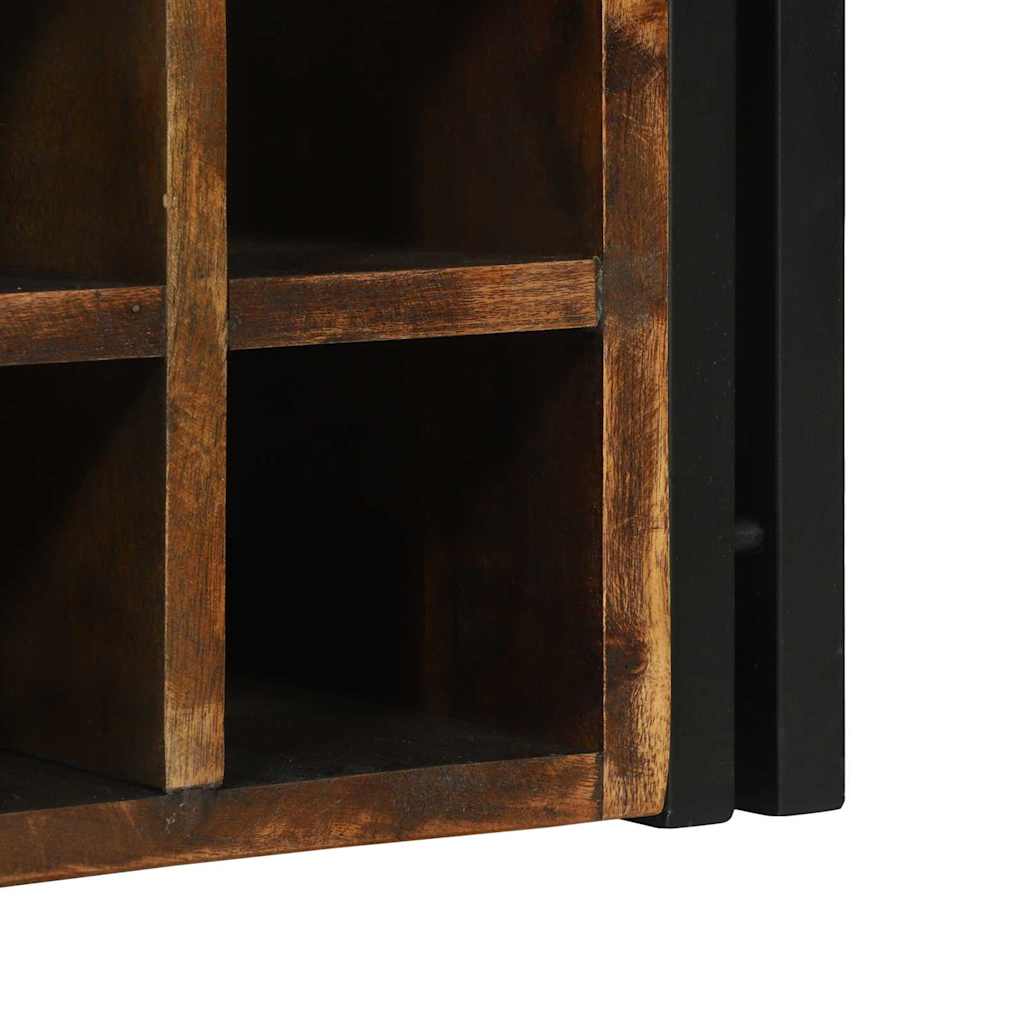 Vinfad 2 pcs 46 x 35 x 27,5 cm Solid genbrugs træ