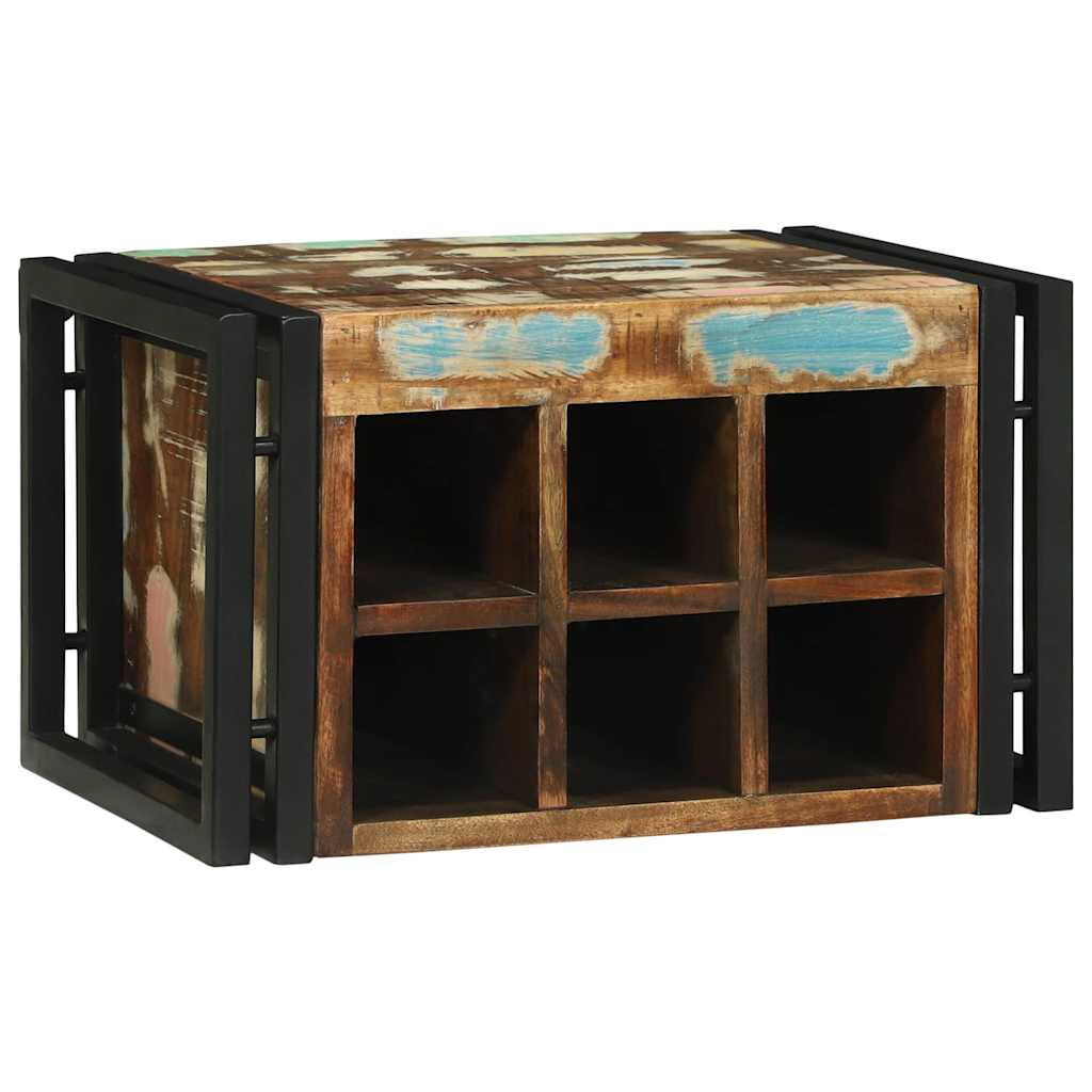 Vinfad 2 pcs 46 x 35 x 27,5 cm Solid genbrugs træ