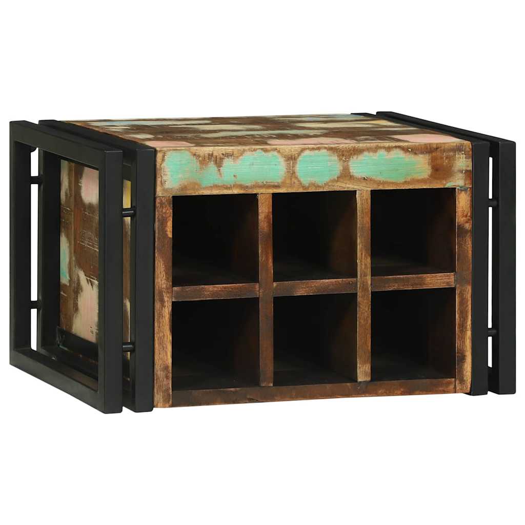 Vinfad 2 pcs 46 x 35 x 27,5 cm Solid genbrugs træ