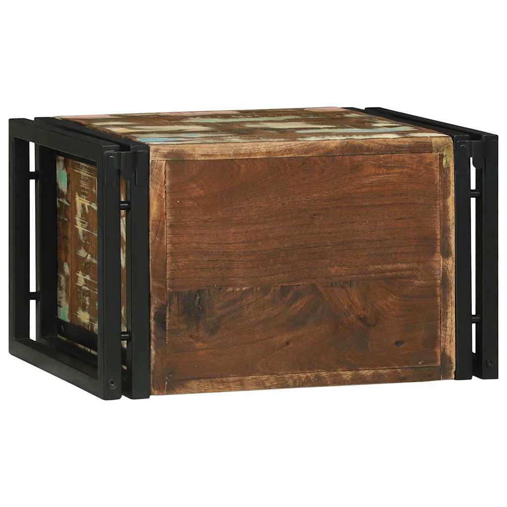 Vinfad 2 pcs 46 x 35 x 27,5 cm Solid genbrugs træ