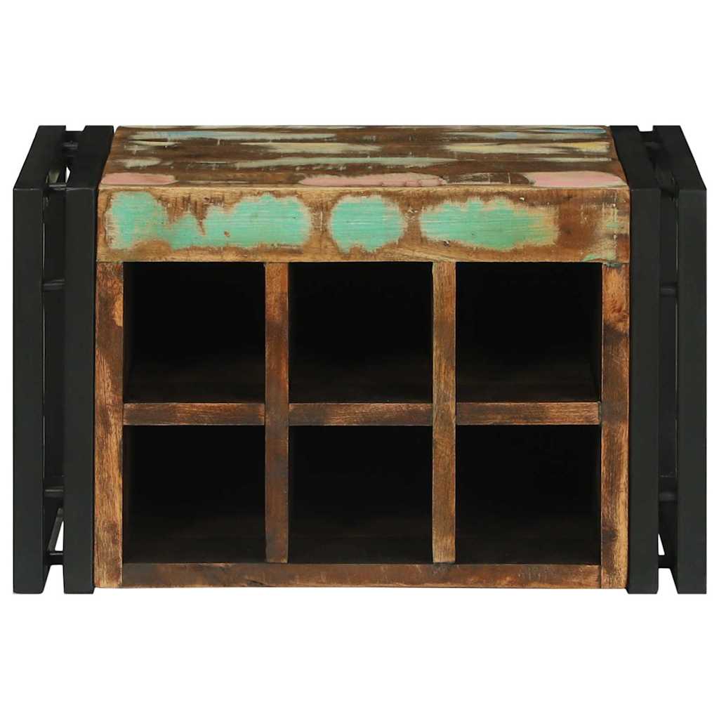 Vinfad 2 pcs 46 x 35 x 27,5 cm Solid genbrugs træ