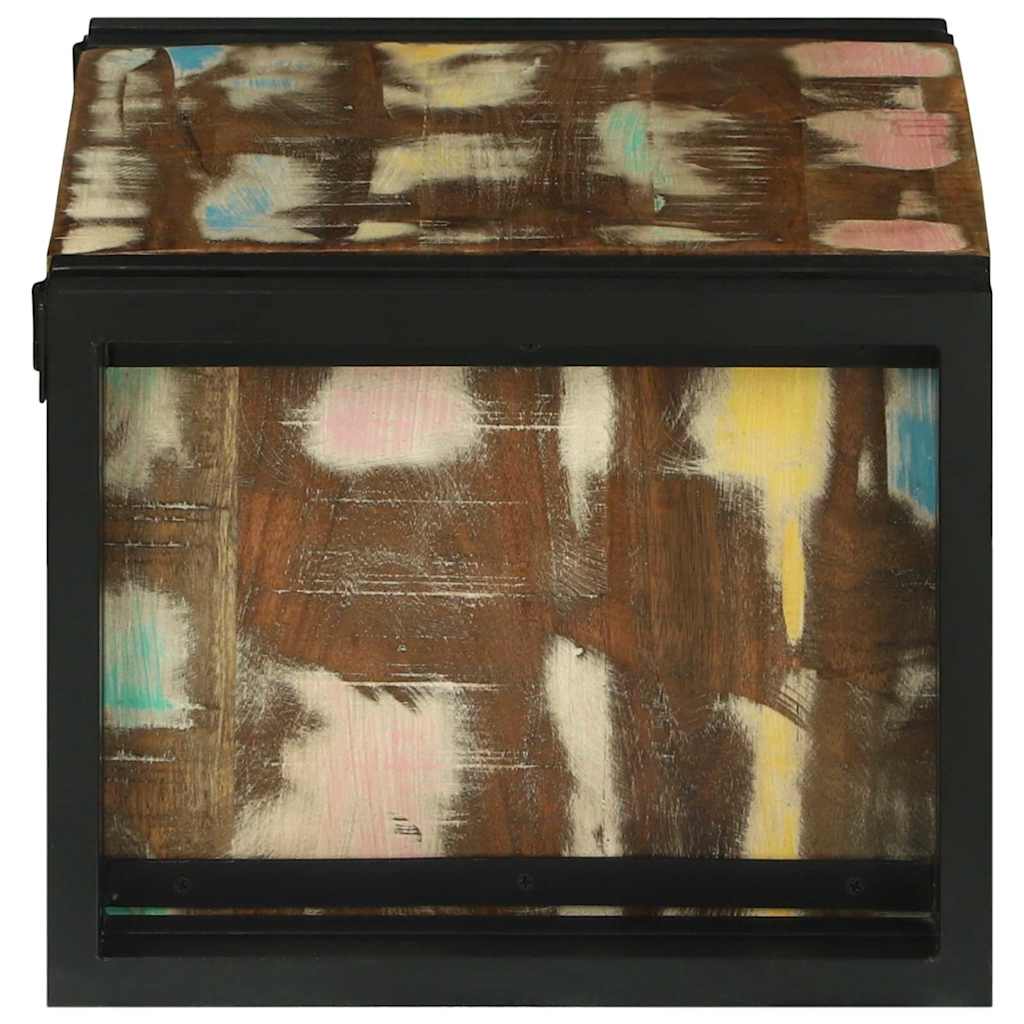 Vinfad 2 pcs 46 x 35 x 27,5 cm Solid genbrugs træ