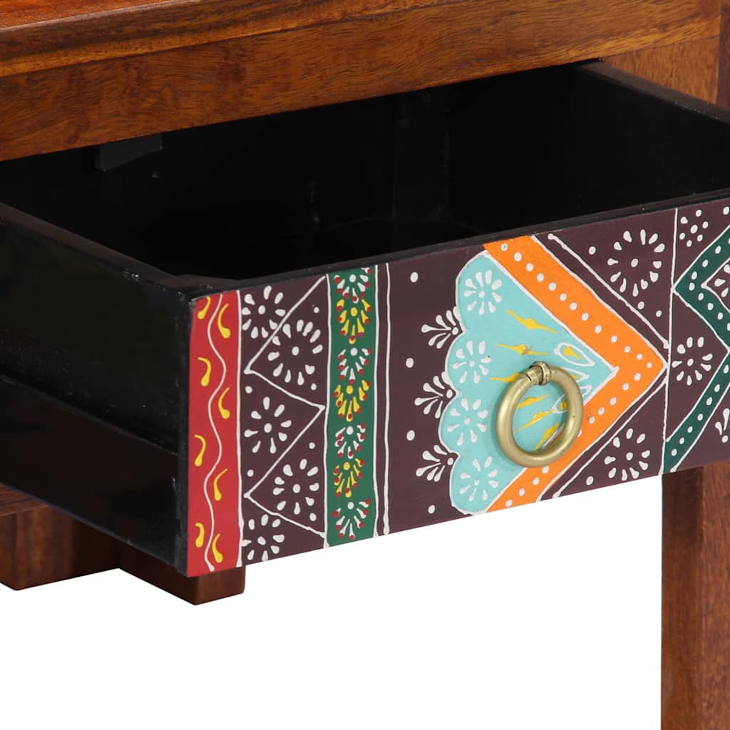 sofabord 90x50x40 cm massivt akacietræ