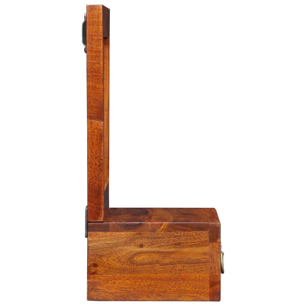 Vægskab med skuffe Brun 40 x 20 x 50 cm Massivt akacietræ