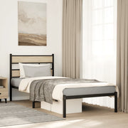 sengeramme uden madras 75x190 cm metal sonoma-eg
