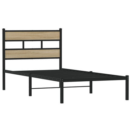 sengeramme uden madras 107x203 cm metal sonoma-eg