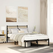 sengeramme uden madras 120x190 cm metal sonoma-eg