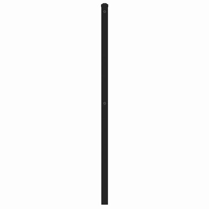 udskiftningsgavl 90 cm jern og konstrueret træ sonoma-eg