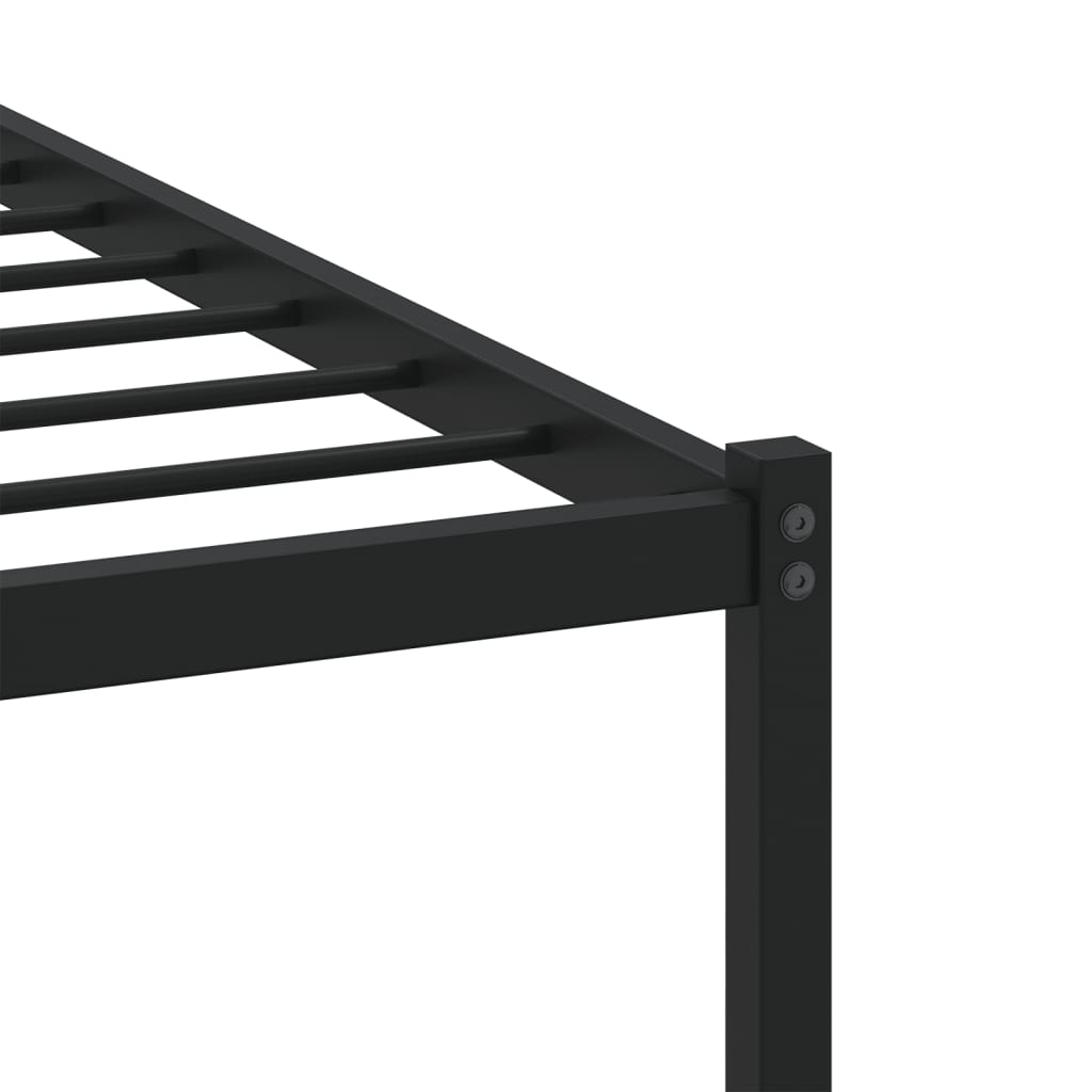 sengeramme m. sengegavl 90x200 cm uden madras brun egetræsfarve