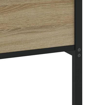 sengeramme 120x190 cm uden madras konstrueret træ sonoma-eg