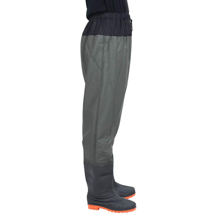 waist waders med støvler str. 38 mørkegrøn