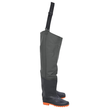 hip waders str. 43 mørkegrøn